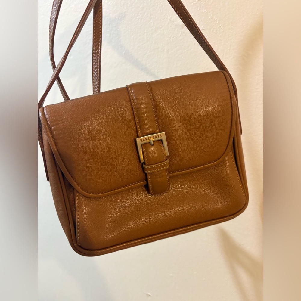 Burberrys Crossbody Bag with Gold Details
